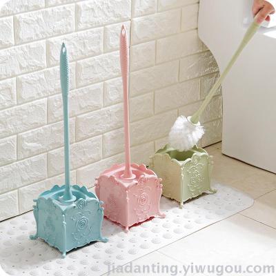 European style relief toilet brush suit with toilet brush toilet brush toilet brush toilet cleaning toilet brush.