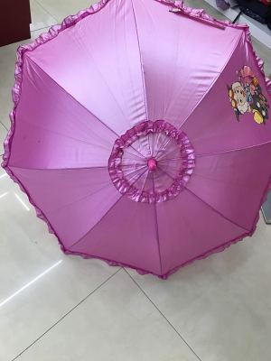 Children's umbrella with double beads