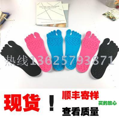 Overseas Nakefit beach socks invisible anti-slip shoe mat yoga anti-skid pad silicone socks and beach socks