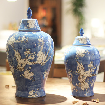 Pottery and porcelain receptin can be decorated with Chinese handicraft decoration can be decorated with a large size.