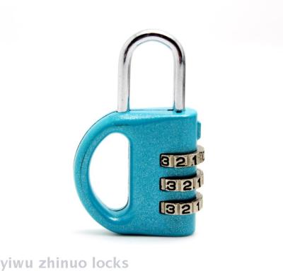 Cup Shape 3 digits Combination Padlock,promotional Lock ,Cup Shape Combination Lock