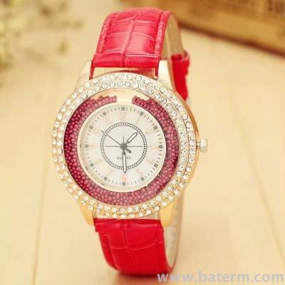 Quick sale of hot style fashion hot and diamond-studded ladies watch quartz watch