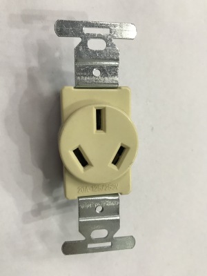 American socket a single plug.