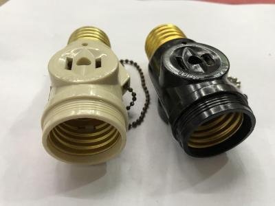 The lamp - head American pull - line screw socket E27 socket foreign trade wholesale.