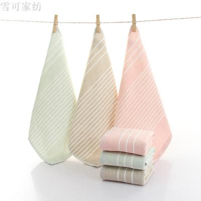 Gauze towel double pure cotton day series simple and simple life square.