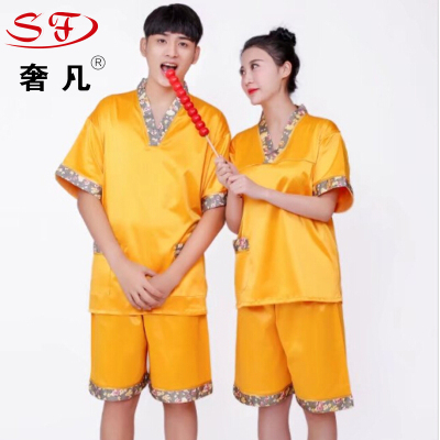 The couple sweat steam suits men and women's sauna suits bathing suit women's clothes.