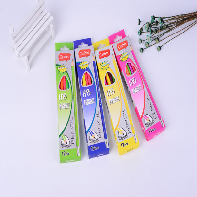 HB pencil color pencil pupils with safe and non-toxic writing stationery wholesale