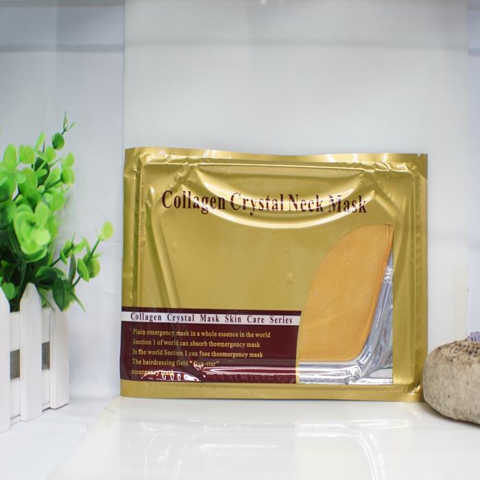 专供出口骨胶原水晶黄金颈膜 散装批发 出口oem/odm