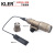 M300U strong light LED flashlight 20mm card slot tactical flashlight