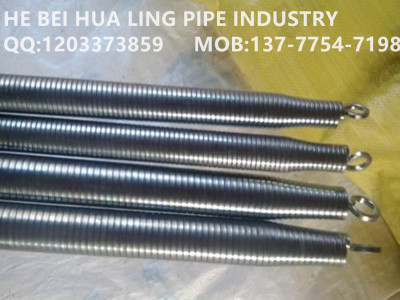 PVC pipe spring compression spring
