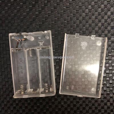 Transparent 3-5 battery box 5 3 popo ball battery box cover closed