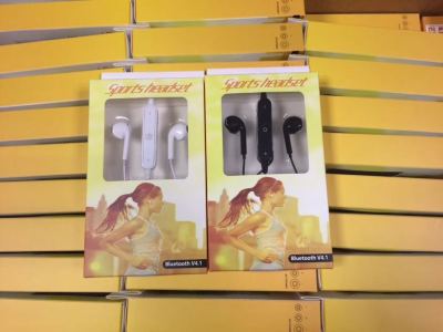 S6 bluetooth headset movement 4.1 stereo wireless earplug foreign trade hot style bluetooth headset