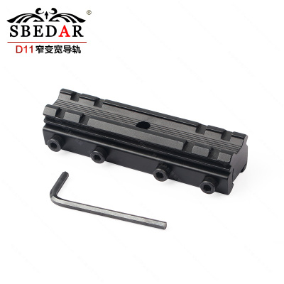 Narrow widening track 11mm convert 20 guideway multi-function jig.