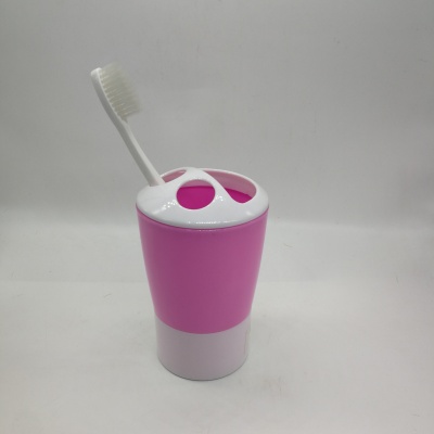 Manufacturer direct selling household plastic toilet cup toothbrush cup toothbrush cup.