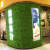 Artificial imitation plant wall lawn indoor and outdoor decoration storefront door head signs background grass 