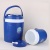 Two sets of double insulated bucket for domestic tourism beverage bucket large capacity heat preservation cold bucket.