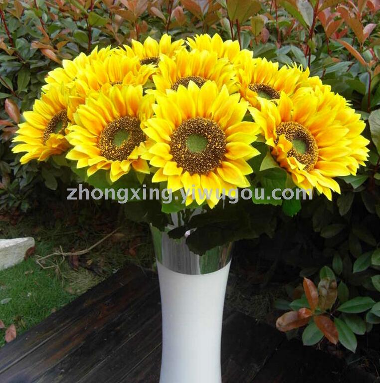 仿真小单支向日葵  仿真太阳花  