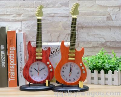 Stand Guitar Extra Large He Brush Pot-Shaped Alarm Clock Daily Necessities Photography Gift Amazon Sources Clock Wholesale
