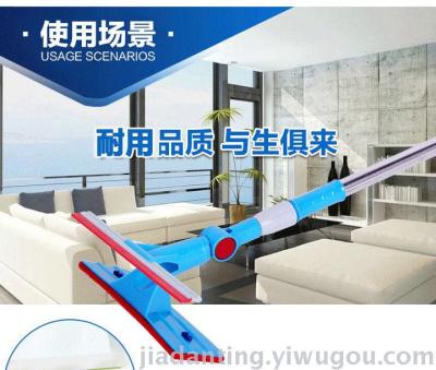 The glass cleaner is used to clean the window cleaner with a lengthened telescopic rod wiper.