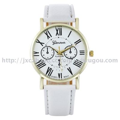 Hot style candy color fashion student watch.