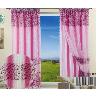 Africa South America living room bedroom curtain shade cloth simple hard rubber double curtain.