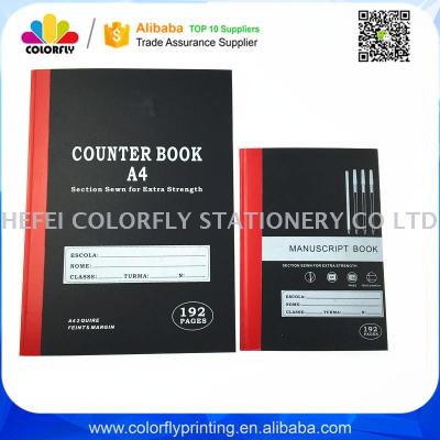 South African market hardcover counter book notebook office supplies.
