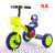 The new children flash pedal tricycle baby tricycle flashing cool children's bicycle factory.