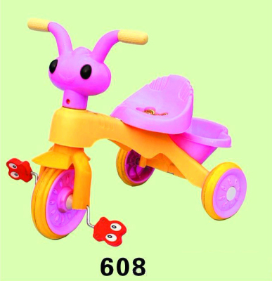 The new children's simple tricycle animal head children's bicycle fitness car manufacturer direct sale.