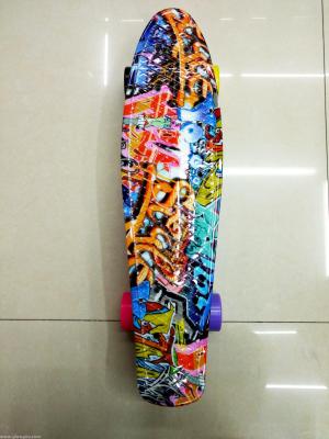 FC45R manufacturer direct 22 - inch water transfer of the fashionable skateboard aluminum alloy support pin.