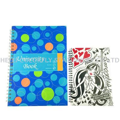 Middle East market export dubai double spiral hardcover office  student notebook.