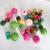 DIY colored wooden bead size mixed with children beads material bao bao baby bracelet necklace beads report.