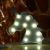 INS animal head, unicorn decorative light, coconut grove shape lamp, LED battery light night light