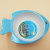 The manufacturer sells fish shaped plastic melamine to make children's cartoon melamine bowl.