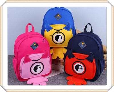 Love flying children backpack student backpack the dolphin cartoon student backpack.
