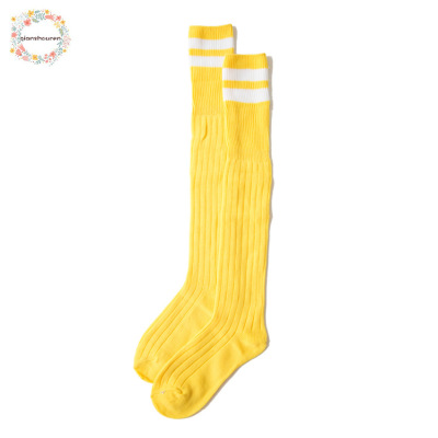Men's and women's leisure socks and stockings over the knee long hose breathable sweatshop socks wholesale.