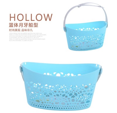 Creative multi - purpose hollow - holding bag plastic fruit and vegetable basket.