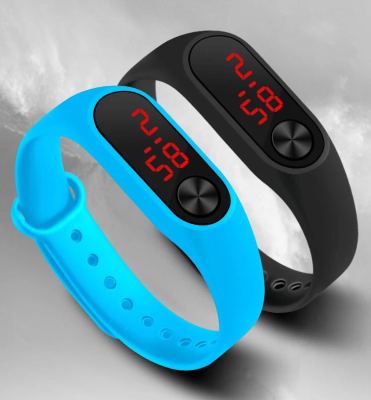 The new fashion popular candy color sports led watches for men and women watch.