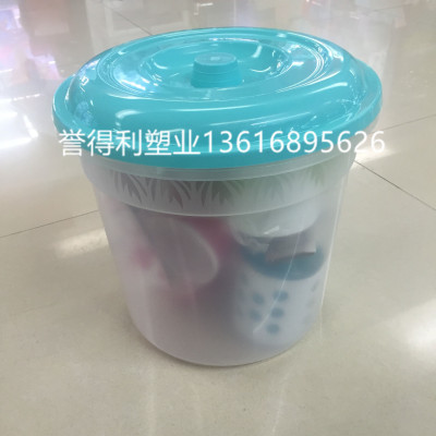 HF plastic rice drum with lid