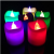 Wave Electric Candle Lamp Colorful LED Electronic Candle Creative Wedding Electronic Candle