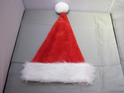 The Christmas hat is made into a Christmas hat.