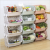 Multi-Layer Kitchen Storage Basket Fruit and Vegetable Basket Vegetables Storage Basket Multi-Functional Stackable Storage Basket Organize the Shelves