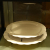 Round Buffet Plate Bone Dish Dinner Plate Disc Fast Food Melamine White over Rice Plate