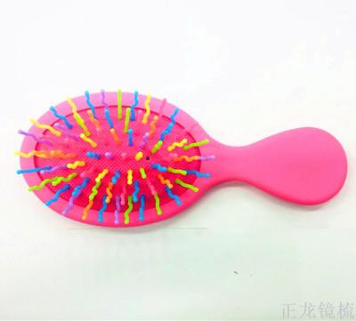 Wholesale new material hairdressing children comb  colorful hair combpopular daily portable gift massage comb 