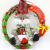 Christmas Decoration Window Pendant 12-Inch Left Word Plate Gift Bag Vine Ring