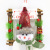 Christmas Decoration Window Pendant 8-Inch Square Vine Ring