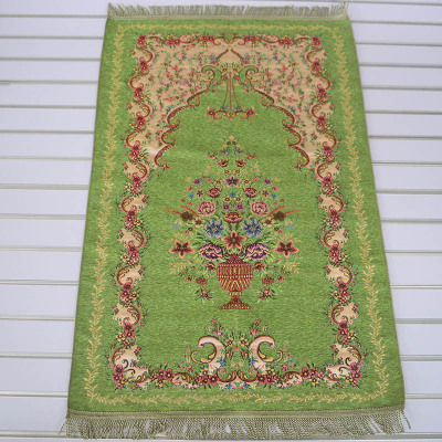 Chenille woven carpet color pattern can be customized to high quality worship blanket.