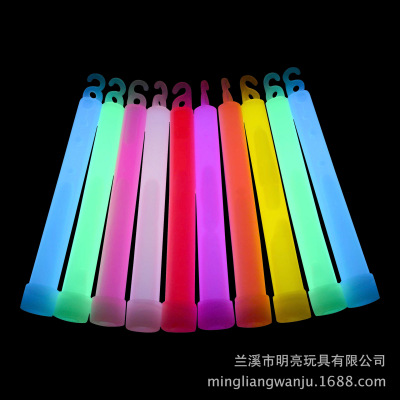 6 inch hook fluorescent stick can be customized for is suing camping emergency lighting concert.