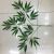 Artificial Hand Feeling Siamese Bamboo Leaves Artificial Bamboo Leaves Garden Leaves Imitation Bamboo Simulation Lamination Bamboo Leaves