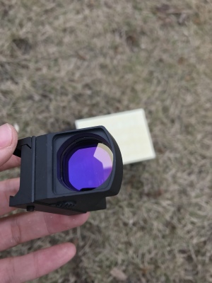 Global factory produces blue point light control fast targeting holographic red dot.