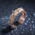 Hot Sale Cross-Border Europe and the United States Intended Solely for Trend Opening Ms. Inlaid Zirconium Copper Ring